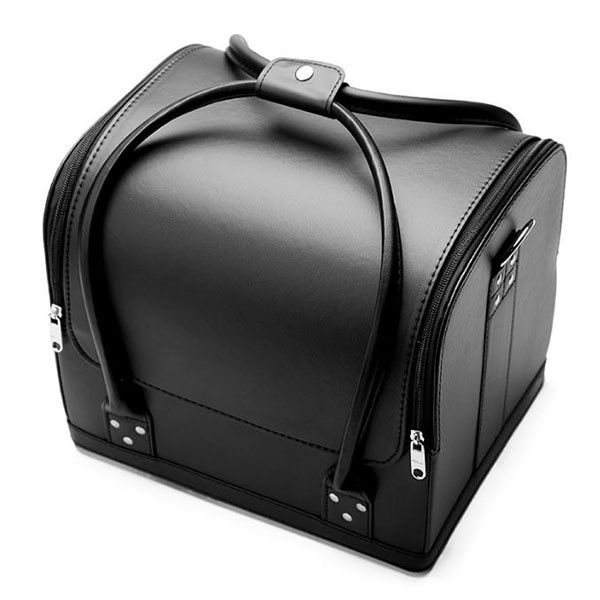 Iconix PU Leather 3-Layer Cosmetic Case