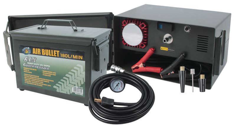 Compressor 12v In Ammo Case 180lpm