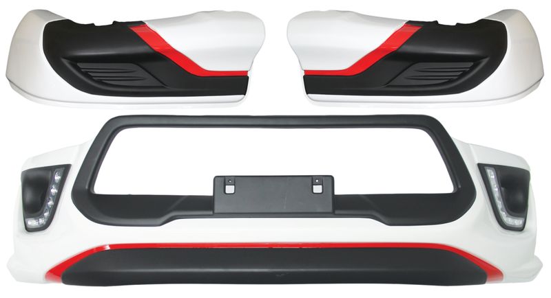 Front Bumper Cover Set for Toyota HiLux 2015 and Newer