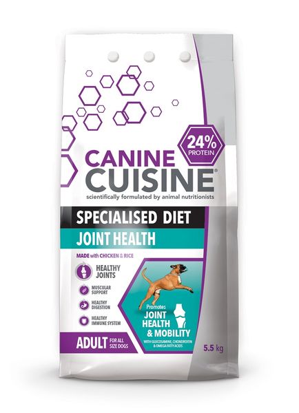 Canine Cuisine - Dry Dog Food - Joint Health - 5.5kg