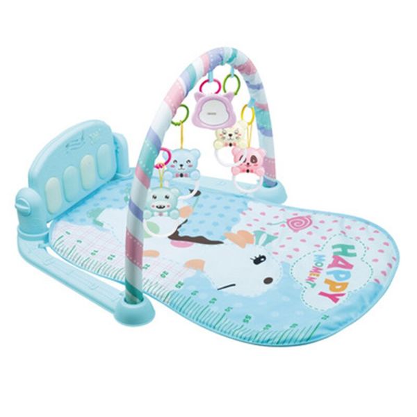 Baby Carpet Music Fitness Rug - Blue
