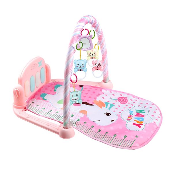 Baby Carpet Music Fitness Rug - Pink