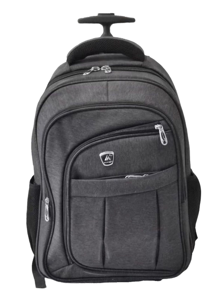 Nexco Large Work Trolley Backpack 17" Laptop Bag - Dark Grey