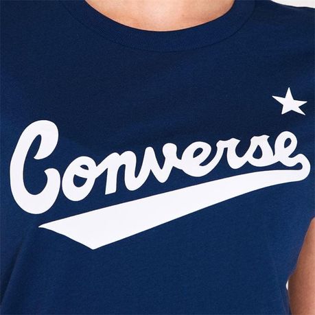 navy converse t shirt