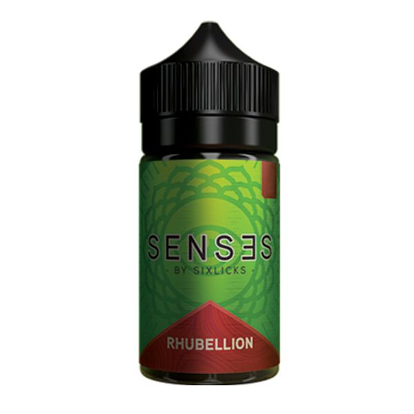 75ml Senses Vape E-Liquid Rhubellion - 3mg
