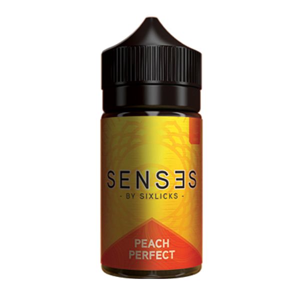 75ml Senses Vape E-Liquid Peach Perfect - 3mg