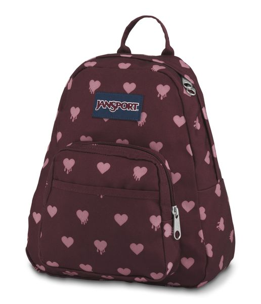 JanSport Half Pint Backpack - Russet Red Bleeding Hearts