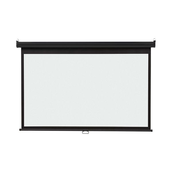 Ultra-Link 180cm x 180cm Self-Locking Manual Projector Screen