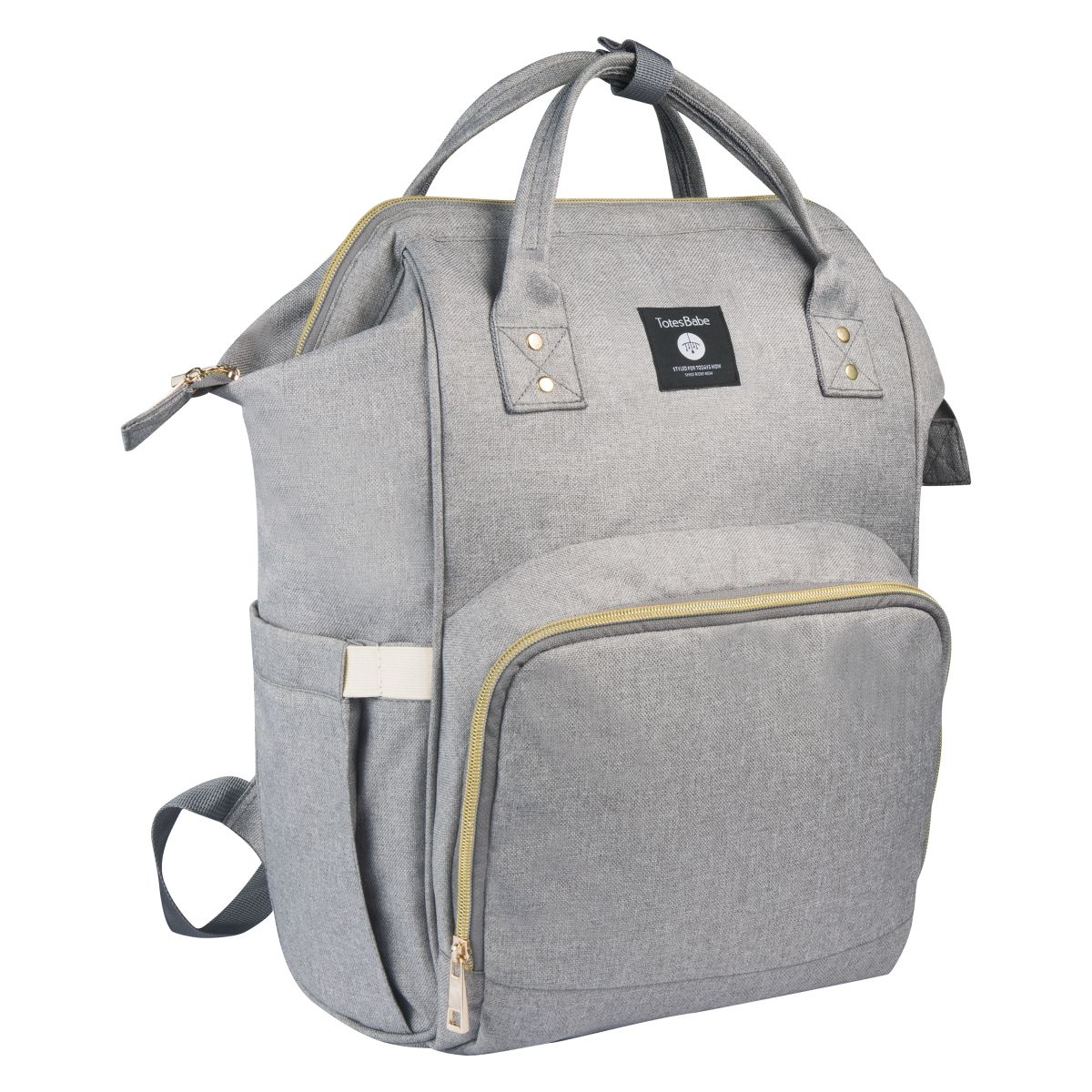 Totes Babe Alma 18L Diaper Backpack - Grey | Shop Today. Get it ...