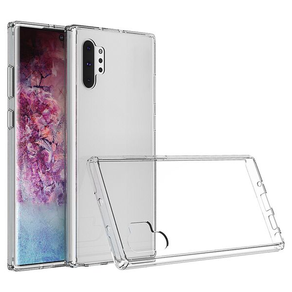 Reinforced Crystal Clear Protective Case for SAMSUNG Note 10+