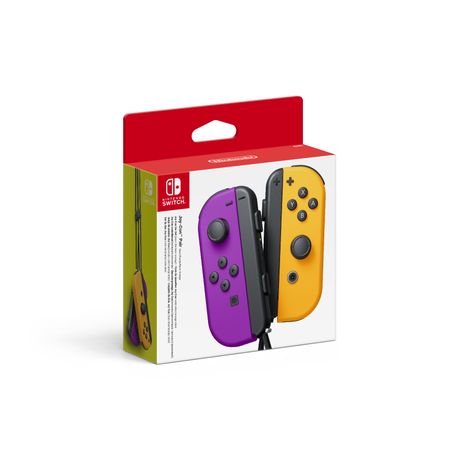 Joy-Con Pair Neon Purple & Neon Orange (Nintendo Switch) | Shop 