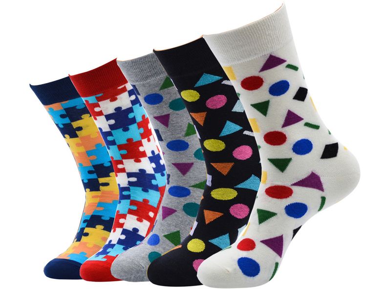 Olive Tree - Men's Fashionable Socks 19