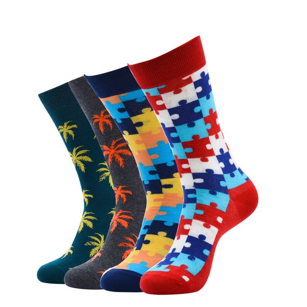 Olive Tree - Men's Fashionable Socks 21