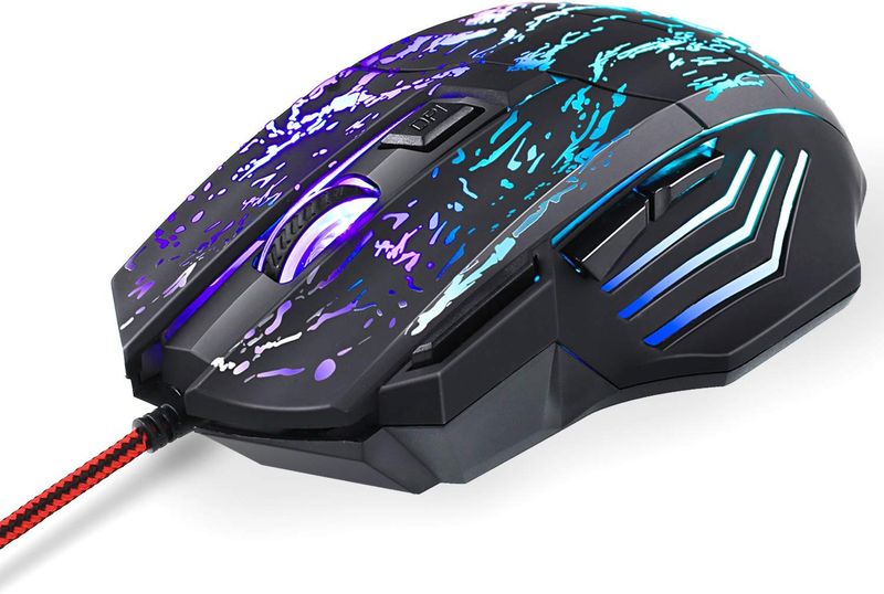AUKEY KM-C1 Gaming Mouse with 4 Adjustable DPI
