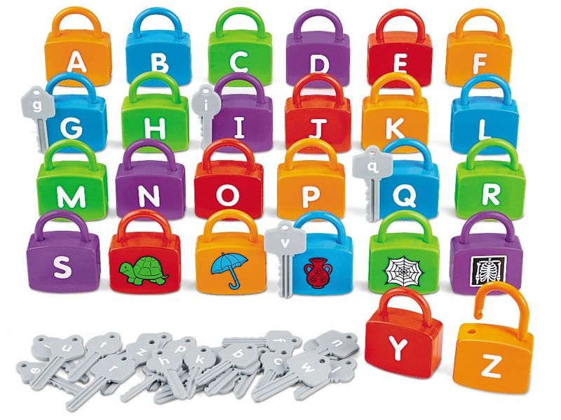 Alphabet Learning Locks