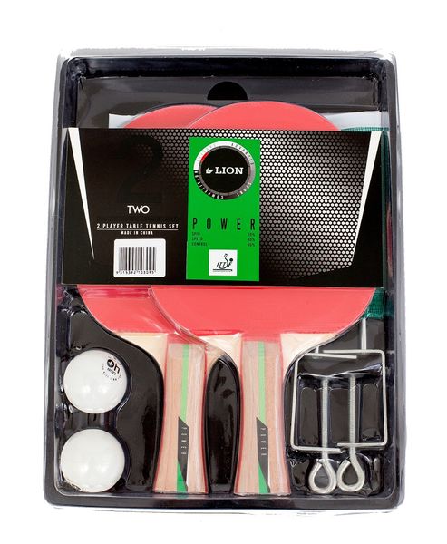 Lion Deluxe Two Player Table Tennis Set