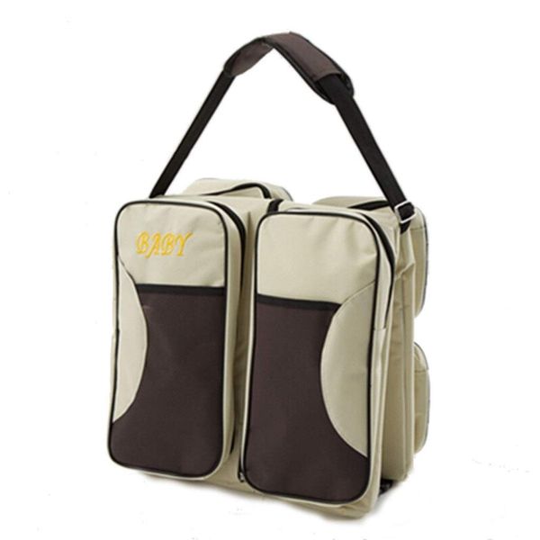 Multi-function Portable Travel Bed - Brown