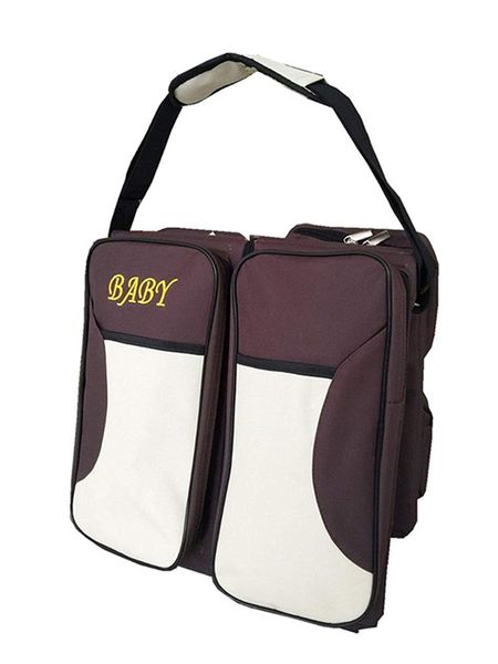 Multi-function Portable Travel Bed - Coffee