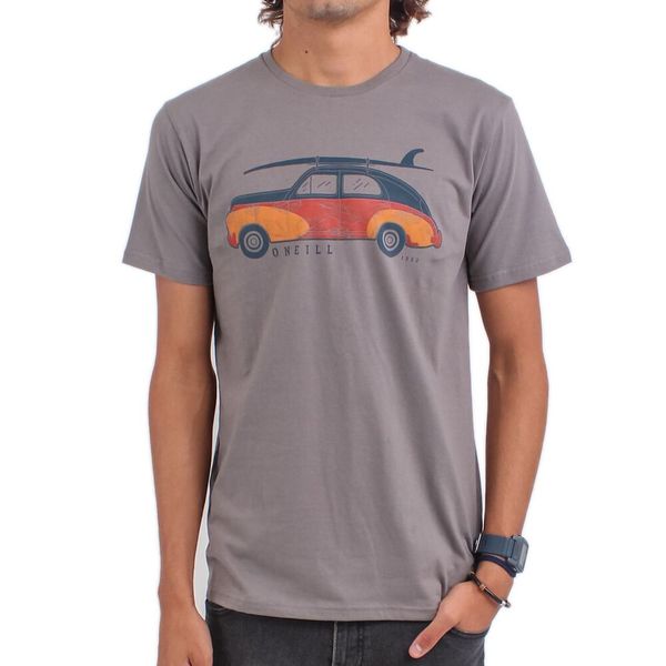 O'Neill Men's Garden Route Short Sleeve T-Shirt - Cement