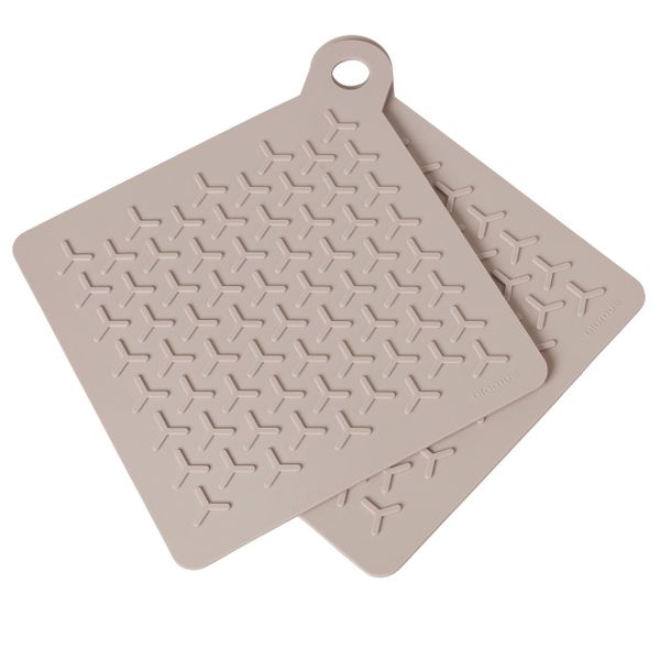 Blomus Potholders in Rose Dust – FLIP – Set of 2