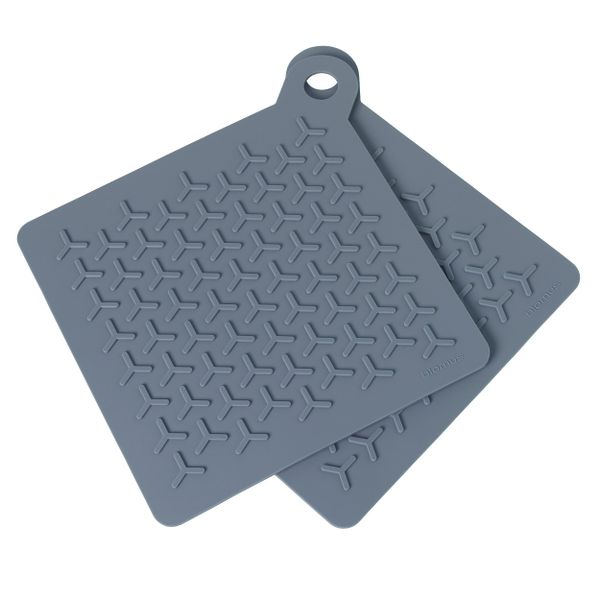 Blomus Potholders in Flint Stone – FLIP – Set of 2