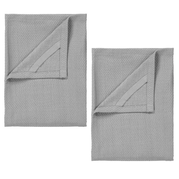 Blomus Tea Towels in Elephant Skin – QUAD – Set of 2