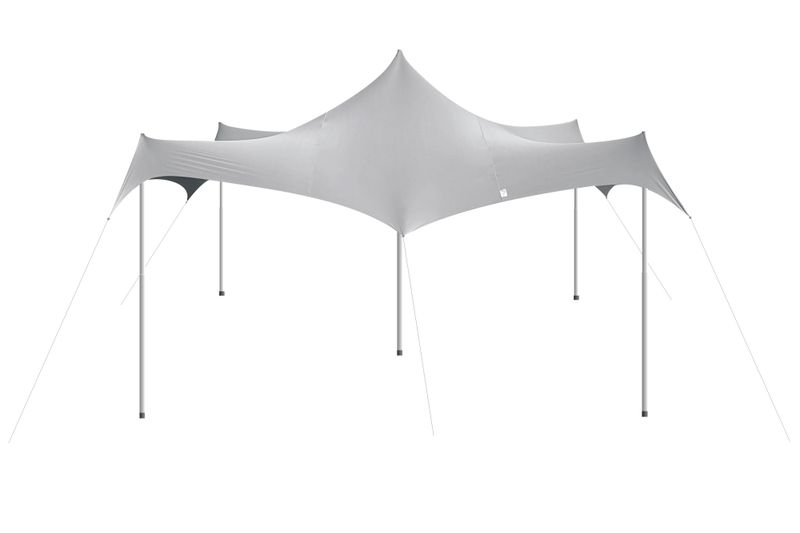 Eazio Waterproof Stretch Tent Gazebo 4.5m x 4.5m - Grey