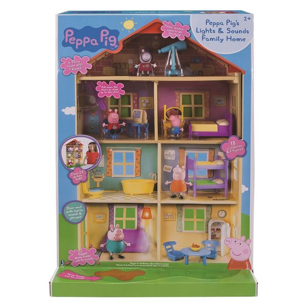 Peppa Pig Lights &amp; Sounds Family Home