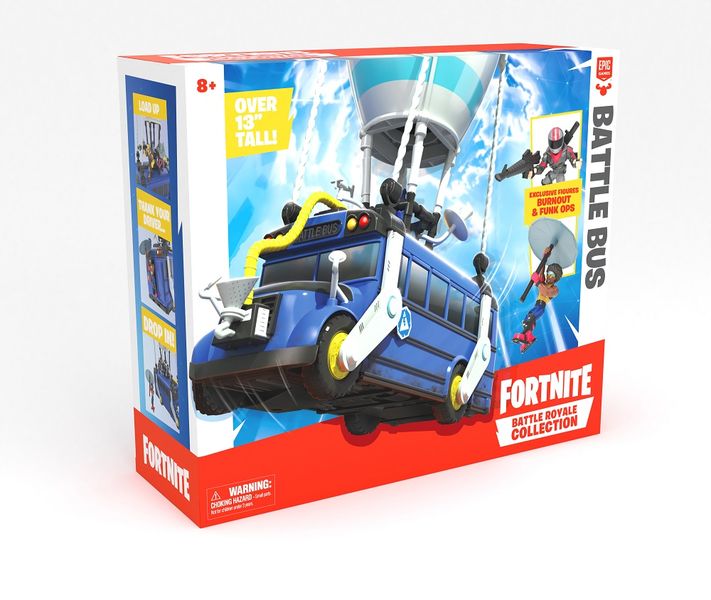 Fortnite Battle Bus Display Set
