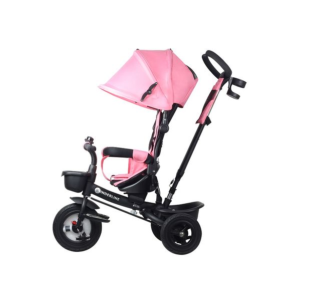 Kinder Line 4 in 1 Baby and Toddler Tricycle Stroller - Pink