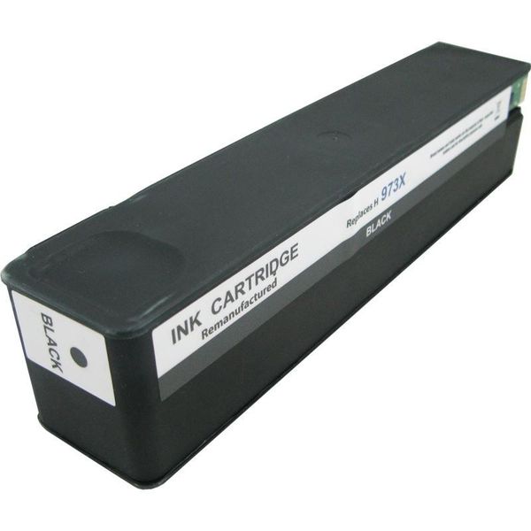HP 973X High Yield Black PageWide Ink Cartridge - Remanufactured