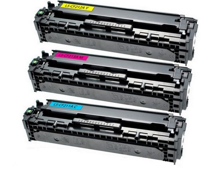 HP 131A / CF211A / CF212A / CF213 Colour Multipack - Compatible