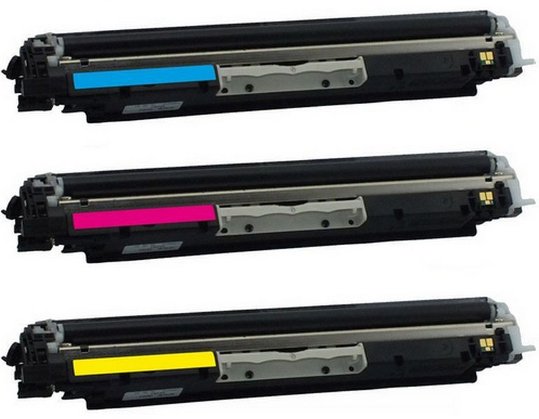 HP 130A /CF351A / CF352A / CF353A Colour Multipack - Compatible