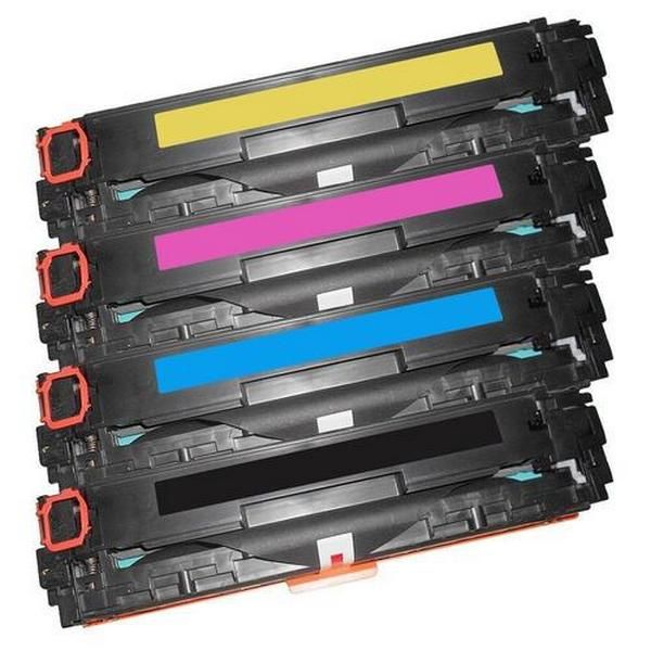 HP 125A / CB540A / CB541A / CB542A / CB543A Multipack - Compatible
