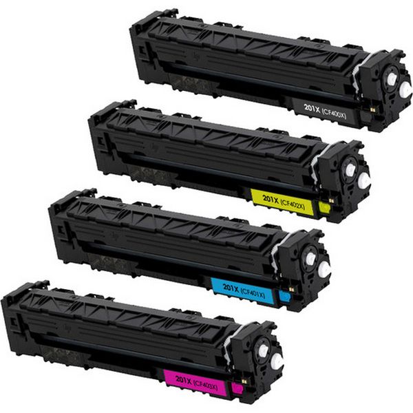 HP 201X / CF400X / CF401X / CF402X / CF403X Multipack - Compatible
