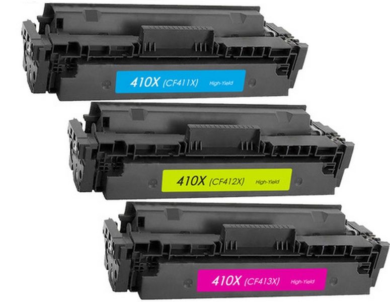 HP 410X / CF411X / CF412X / CF413X Colour Multipack - Compatible