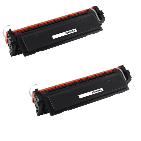 HP 410X / CF410X Black Twin Pack - Compatible