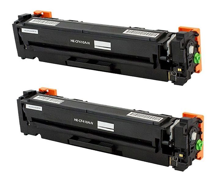 HP 410A / CF410A Black Twin Pack - Compatible