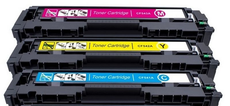 HP 203A / CF541A / CF542A / CF543A Colour Multipack - Compatible