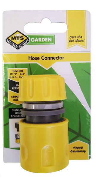 MTS Hose Pipe Connector 1/2" (Pack of 2)