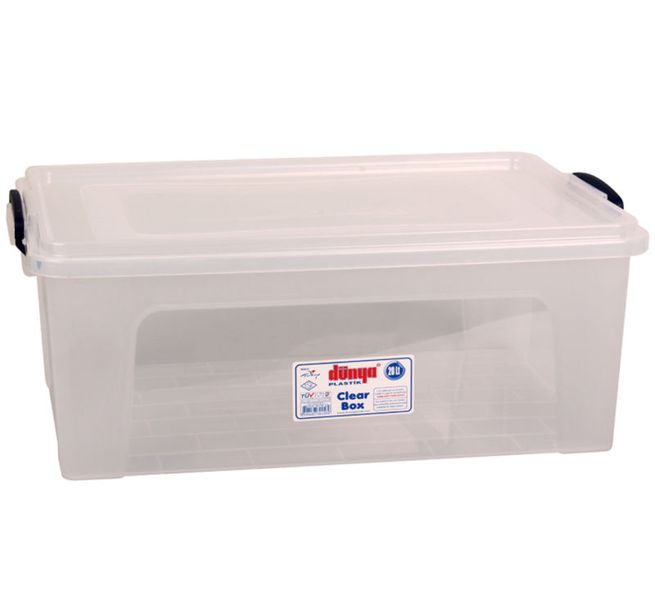 Clear Storage Box - 21L