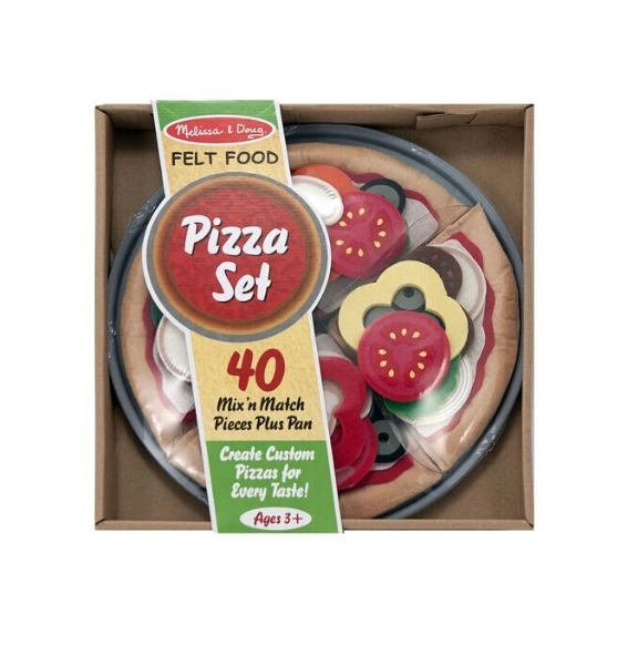 Melissa &amp; Doug Felt Food Pizza Set