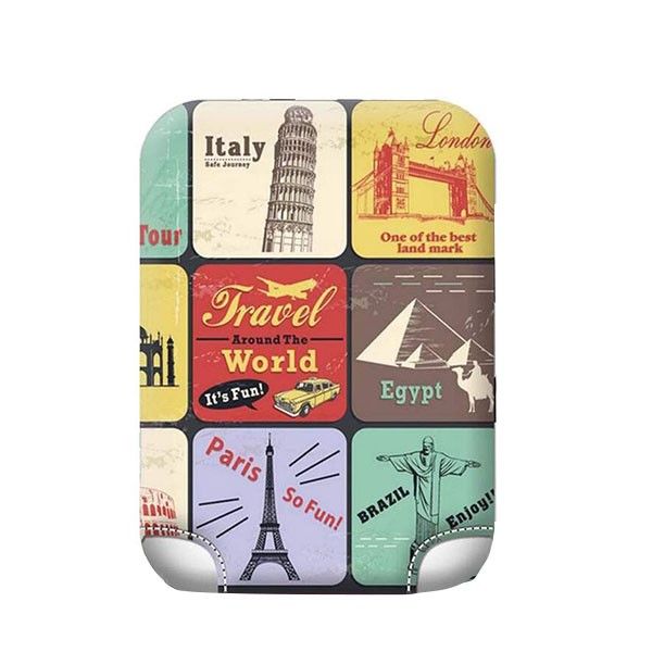 Iconix Worldwide Map Luggage Protector - Small
