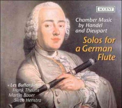 George Fride Handel - Solos For A German Flute (CD)