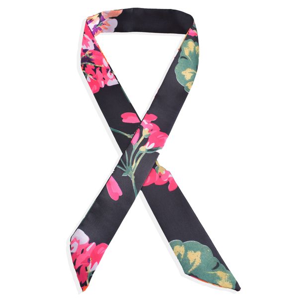 Urban Muse Wildflower Handbag Scarf - Navy