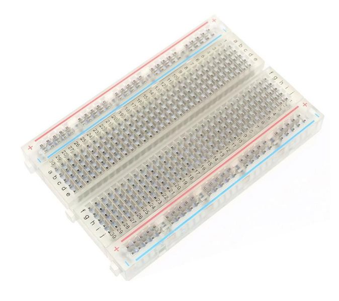 400 Tie Point Interlocking Solderless Breadboard