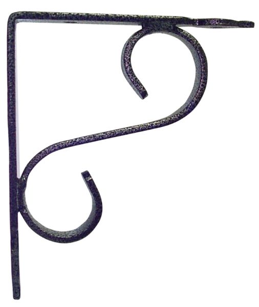 Tuscany Scroll Shelf Bracket - Silvervein (SMALL)