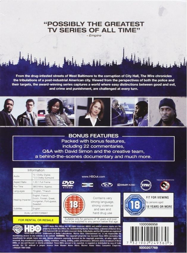 Wire: The Complete Series(DVD) | Shop Today. Get it Tomorrow