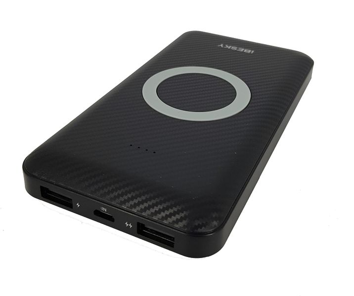 Wireless Charger Powerbank 10000 mAh - Black