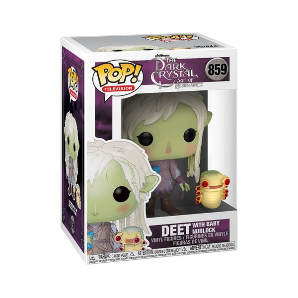 Funko Pop! Television:The Dark Crystal Age Of Resistance-Deet With Baby Nurlock